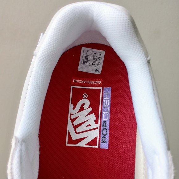 Vans Men's Wayvee Suede Mesh Sneaker in Nice Marshmallow / White - Picture 10 of 14